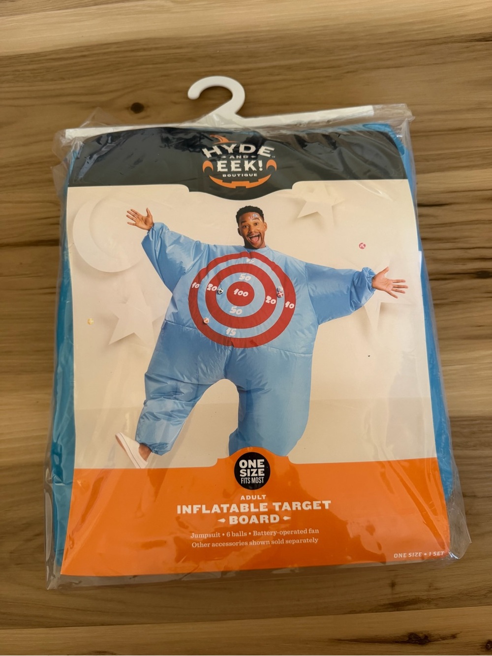 New hyde and eek adult inflatable target board costume